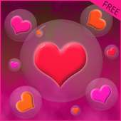 Hearts Bubble LWP Mini Game