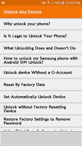 Phone Unlock Tips & Tricks 2020 screenshot 1
