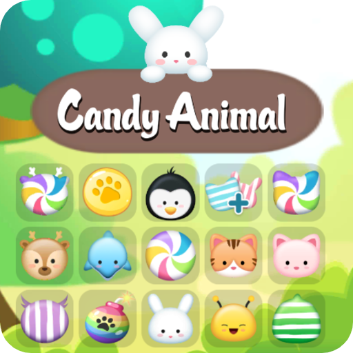 Candy Animal - Match 3 No Ads icon