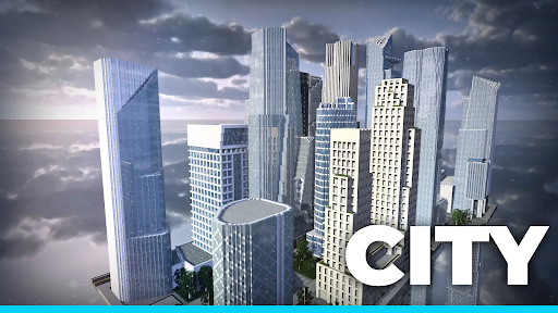 City in minecraft screenshot 1