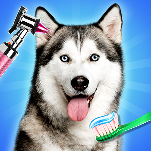 Dog Games: Pet Vet Doctor Care Games for Kids icon