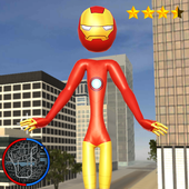Iron Stickman Rope Hero Vegas Crime icon