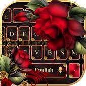 Red Gold Rose keyboard