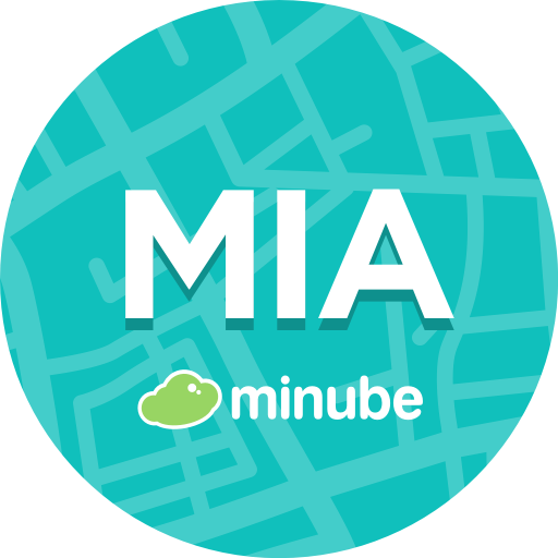 Miami Travel Guide in English with map icon