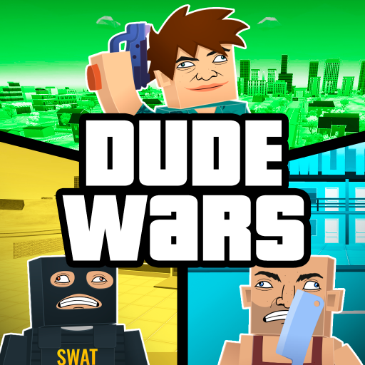 Dude Wars: Pixel Shooter Game icon