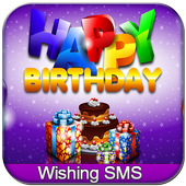 ikon Happy Birthday Wishes SMS