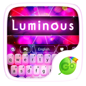 ikon Luminous GO Keyboard Theme