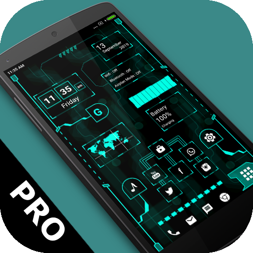 hi-tech launcher pro 2021-Next Generation Launcher icon
