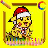 Coloring Cartoon pokemon