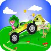 Pink Panther  hill climb icon