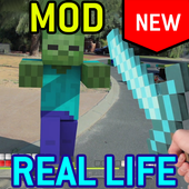 Real life for Minecraft PE Addon icon