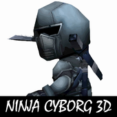 Ninja Cyborg 3D icon