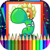 Plants vs Zombies Coloring Book icon