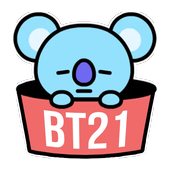 Sticker BT21 icon