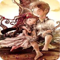 Cute Cartoon Couple Wallpaper on 9Apps