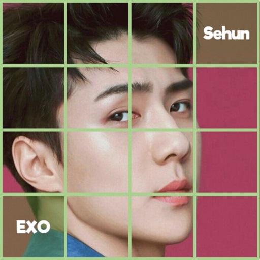 ikon EXO [SEHUN] Puzzle Game