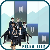 BTS KPOP on Piano Tile icon