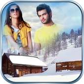 SnowFall Photo Frames on 9Apps