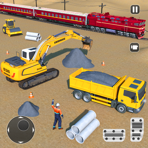 Indian Train Construction Game icon