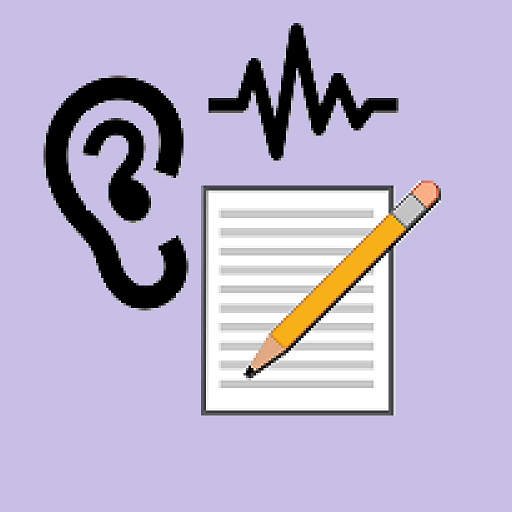 speech recognition audio file icon
