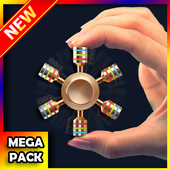 Fidget Spinner Simulator (Megapack hand spinner) icon