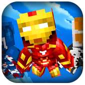 Free 3D Iron-man Craft Fight