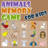 Animals Memory Game For Kids icon