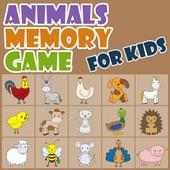 Animals Memory Game For Kids