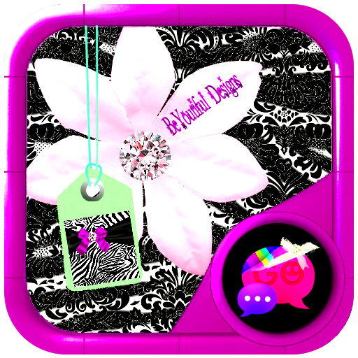 Zebra Love GO SMS Pro Theme icon
