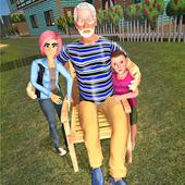 Happy Grandpa Simulator Virtual Family icon