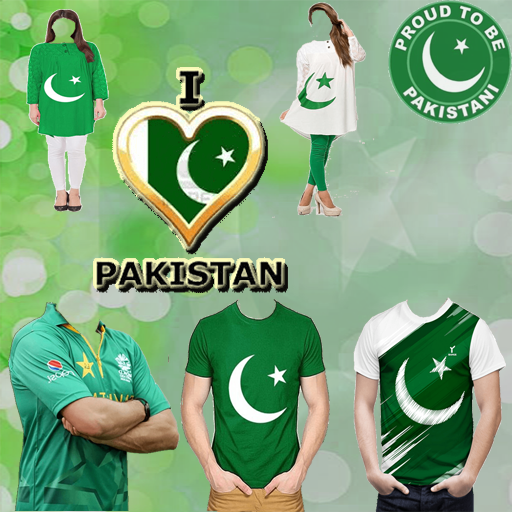 Pakistan Independence Day:14 Aug Flag Photo Editor icon