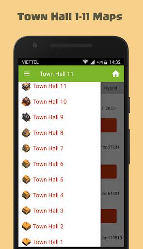 Maps of Clash of Clans screenshot 2