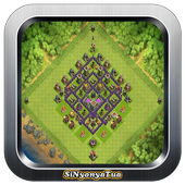 Base Maps War COC TH7 icon
