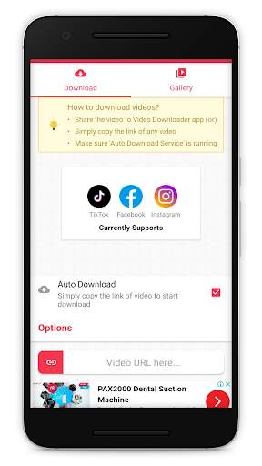 Video Downloader For Social Media Apps screenshot 1