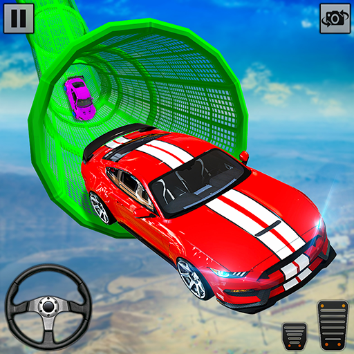 Crazy Car Stunts 2020: 3D GT Car Mega Ramp Jumping icon