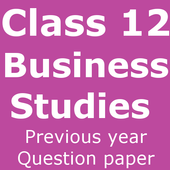 Class 12 Business Studies Last Year Question Paper icon