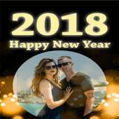 happy new year photo frame 2018 on 9Apps