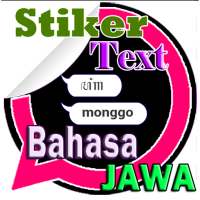 Sticker Text Bahasa Jawa - WaStickersApp on 9Apps