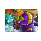 Space zombies in the world icon