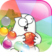 Simon Cat Bubble Fishdom icon