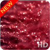 Red Glitter Wallpaper HD icon