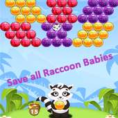Bubble Blasting Shooter (Raccoon Rescue)