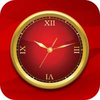 Gold Clock Live Wallpaper on 9Apps