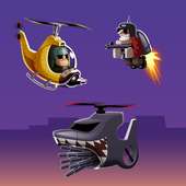 Helicopter sky fighting