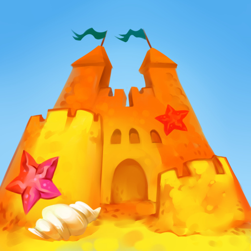 Sand castle: kids crush icon
