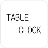 table clock أيقونة