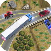 Lorry Truck Driver Cargo Free icon