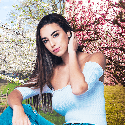 Change Photo Background icon