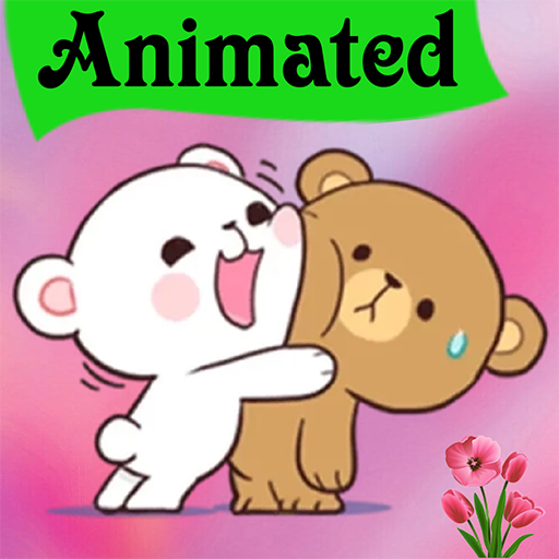 Milk and Mocha Animated Stickers for Whatsapp icon