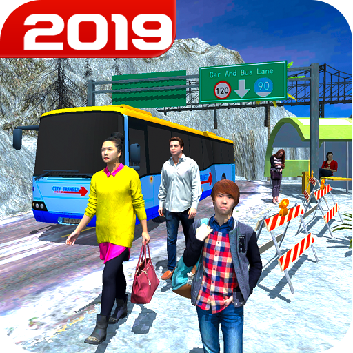 Big Mountain Snow Bus Driving Simulator 3D icon